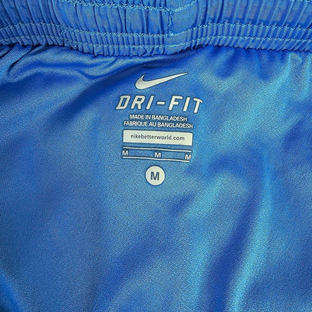 Lot of 2 Nike Dri Fit Men's Lined Swim Trunks Size Medium Orange &‎ Blue Pockets